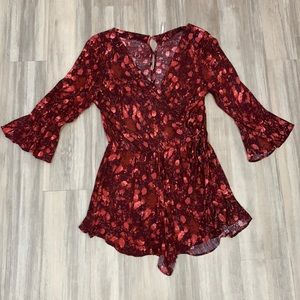 EUC FREE PEOPLE ROMPER